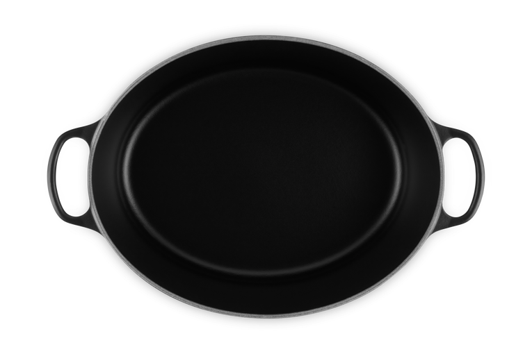 Cocotte / faitout / marmite LACOR Cocotte ovale en fonte émaillée 26cm noir  25933