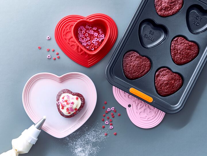 Muffins Red Velvet et glaçage au fromage à tartiner